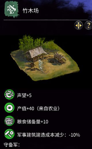 《全面戰(zhàn)爭：三國》竹木建筑一覽