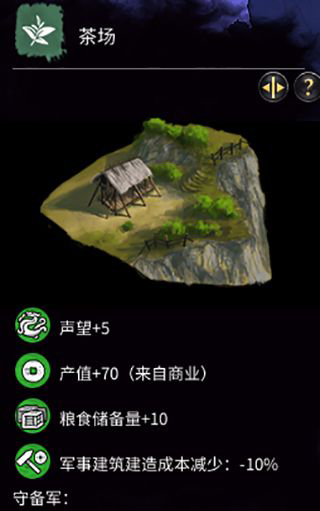 《全面戰(zhàn)爭：三國》茶葉建筑一覽