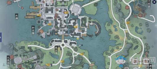 《天涯明月刀手游》盛景錄江南篇位置大全