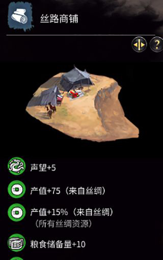 《全面戰(zhàn)爭：三國》絲綢建筑一覽