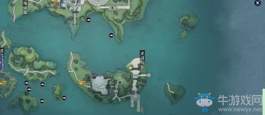 《天涯明月刀手游》盛景錄移花篇位置介紹