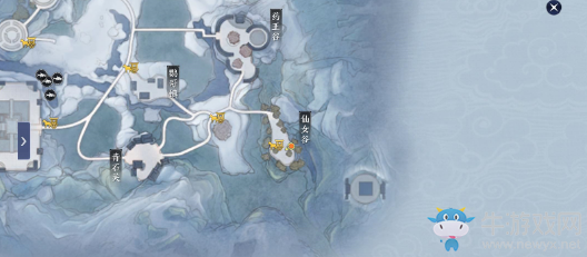 《天涯明月刀手游》盛景錄秦川篇位置大全