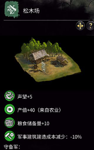 《全面戰(zhàn)爭：三國》松木建筑一覽