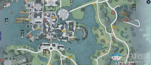 《天涯明月刀手游》盛景錄江南篇位置大全