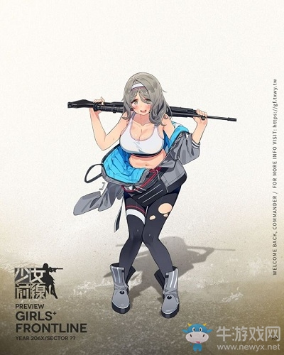 《少女前線》8月簽到槍K3介紹