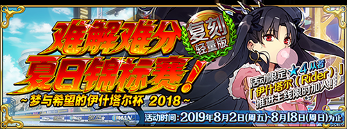《Fgo》夏日錦標賽泳裝復刻掉落一覽