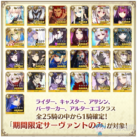 《Fgo》四周年福袋介紹