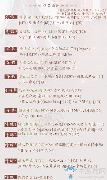 《閃耀暖暖》無(wú)染色款飾品頂配攻略