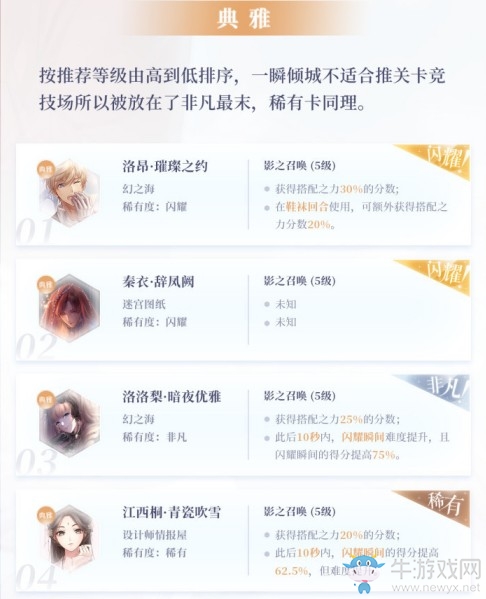 《閃耀暖暖》初期卡牌培養(yǎng)攻略