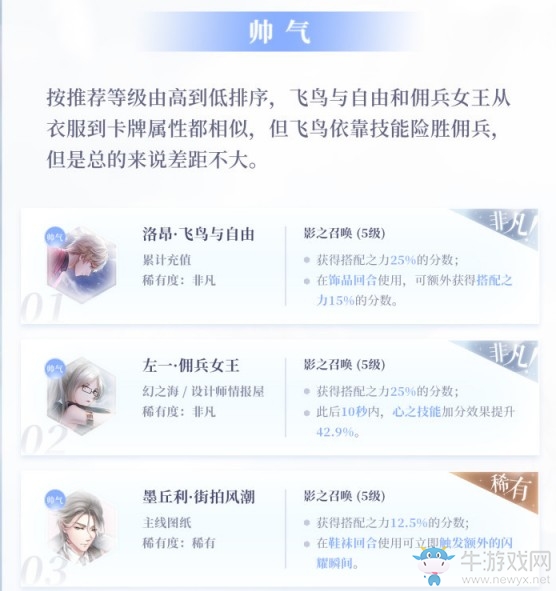 《閃耀暖暖》初期卡牌培養(yǎng)攻略