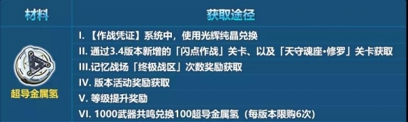 《崩壞3》V3.4超限武器系統介紹