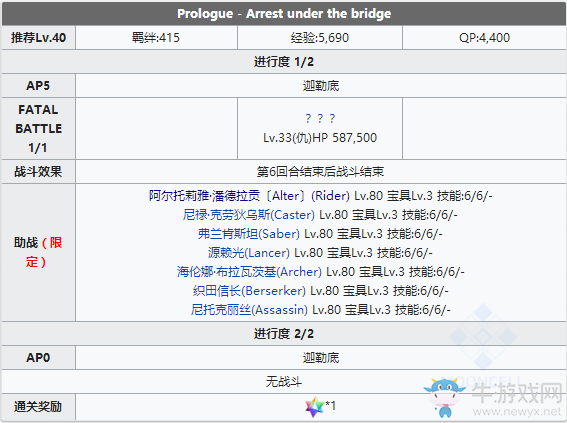 《Fgo》夏日大逃脫梅芙大監(jiān)獄復刻主線攻略