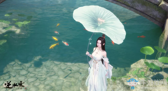 《逆水寒》背飾傘池荷圓影介紹