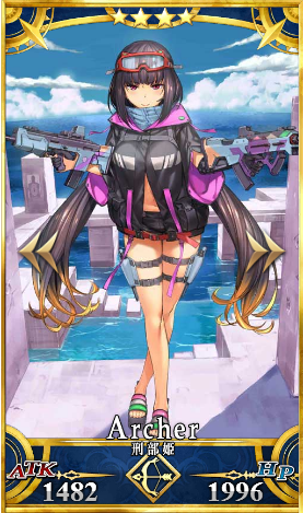 《Fgo》泳裝刑部姬介紹