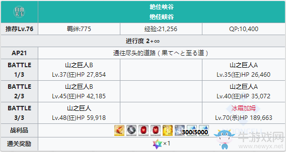 《Fgo》2.2無間冰焰世紀(jì)通往盡頭的道路攻略