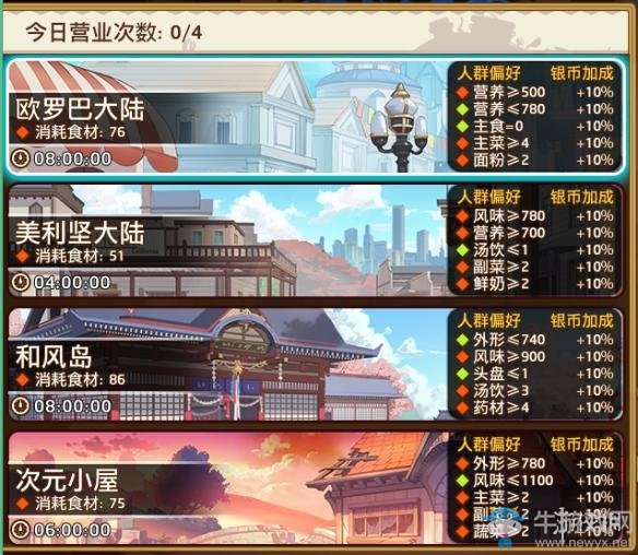 《料理次元》餐車怎么玩