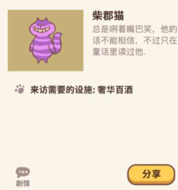 《動物餐廳》柴郡貓解鎖條件一覽