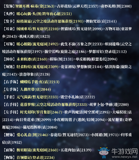 《奇跡暖暖》雨后的天空搭配攻略