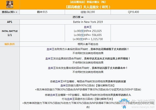 《Fgo》2019閃閃祭血斧高難攻略