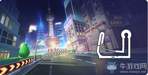 《跑跑卡丁車》手游東方明珠之夜地圖預告