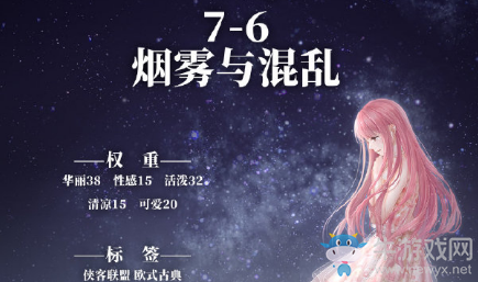 《奇跡暖暖》第二卷7-6搭配攻略