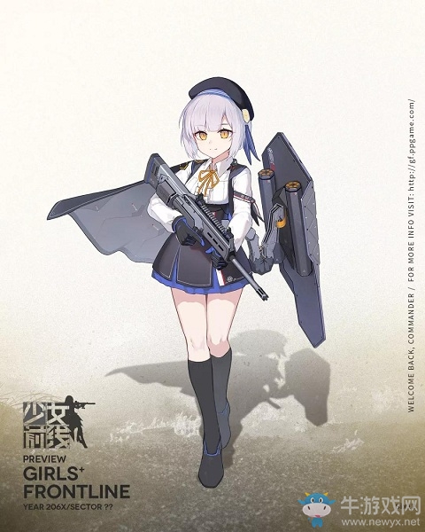 《少女前線》9月簽到槍Six12介紹