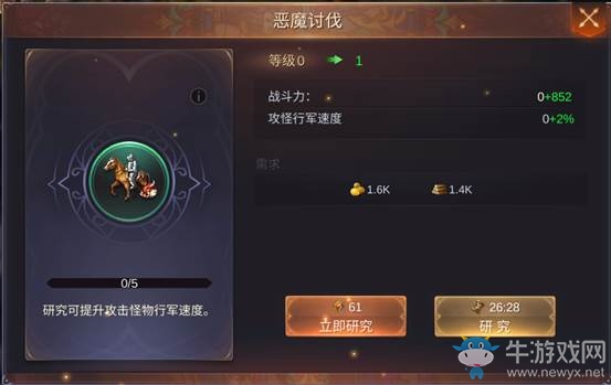 《魔法門之英雄無敵：王朝》發(fā)展類科技作用詳解
