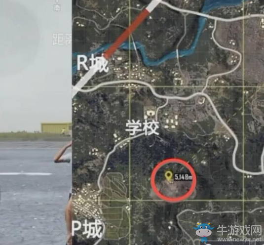 《和平精英》愛心樹分布位置