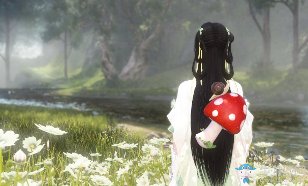 《逆水寒》可交互背飾香芝朵朵外觀介紹