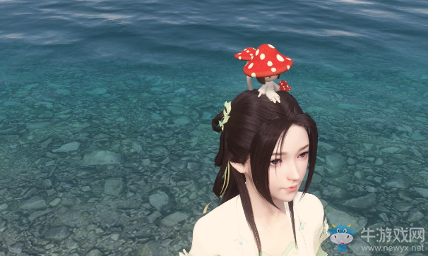 《逆水寒》頭飾蘑菇姑娘外觀介紹