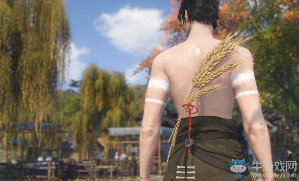 《逆水寒》背飾黃金麥穗外觀介紹