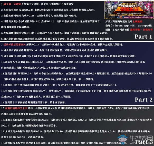 《fgo》萬圣節(jié)三期復(fù)刻任務(wù)攻略