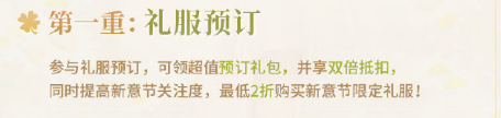 《閃耀暖暖》新意節(jié)活動(dòng)介紹