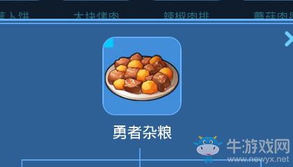 《我的起源》勇者雜糧介紹