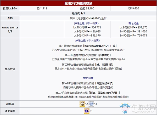 《FGO》萬圣節(jié)四期神秘之國ONILAND高難度本配置攻略