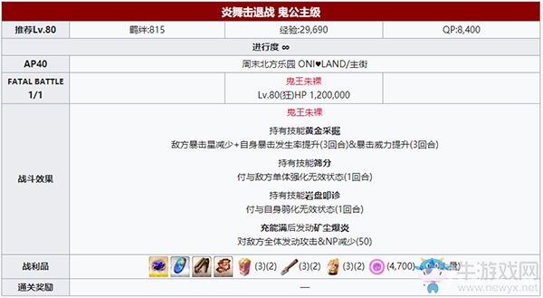 《FGO》萬圣節(jié)四期神秘之國ONILAND擊退戰(zhàn)配置打法攻略