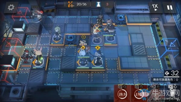 《明日方舟》喧鬧法則CB-EX4突襲通關攻略