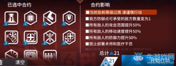 《明日方舟》危機合約難度21通關攻略