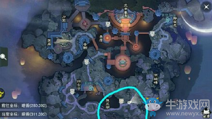 2020《一夢(mèng)江湖》手游4月10日坐觀萬象打坐位置