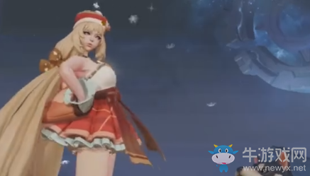 《王者榮耀》大喬圣誕星元皮膚介紹