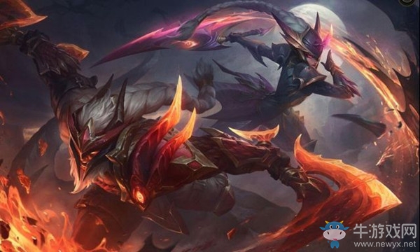 《LOL》屠龍勇士 戴安娜炫彩皮膚