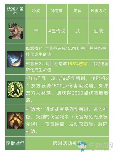 《長安幻世繪》妖猴大圣林介紹