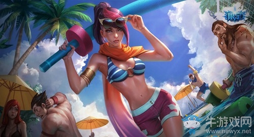 《英雄聯盟手游》無雙劍姬菲奧娜皮膚大全