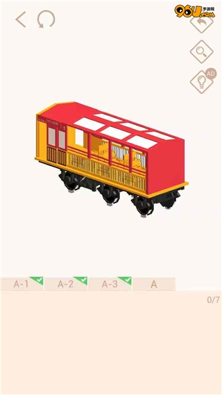 《我愛(ài)拼模型》嵯峨野小火車攻略