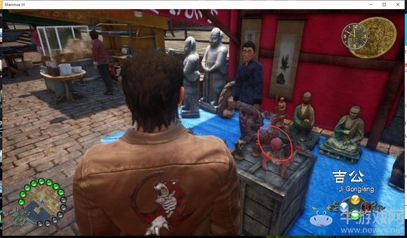 《莎木3》古玩古董鳥舞小子位置分享