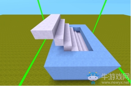 《迷你世界》抽紙微縮模型搭建步驟圖