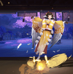 《陰陽師》以津真天新皮膚【蜜花雪衣】介紹