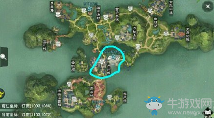 2020《一夢(mèng)江湖》手游1月15日坐觀萬(wàn)象打坐位置