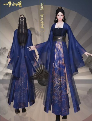 《一夢(mèng)江湖》手游雪廬隱逸時(shí)裝一覽