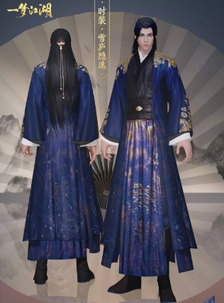 《一夢(mèng)江湖》手游雪廬隱逸時(shí)裝一覽